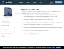 Tablet Screenshot of live.logaholic.com
